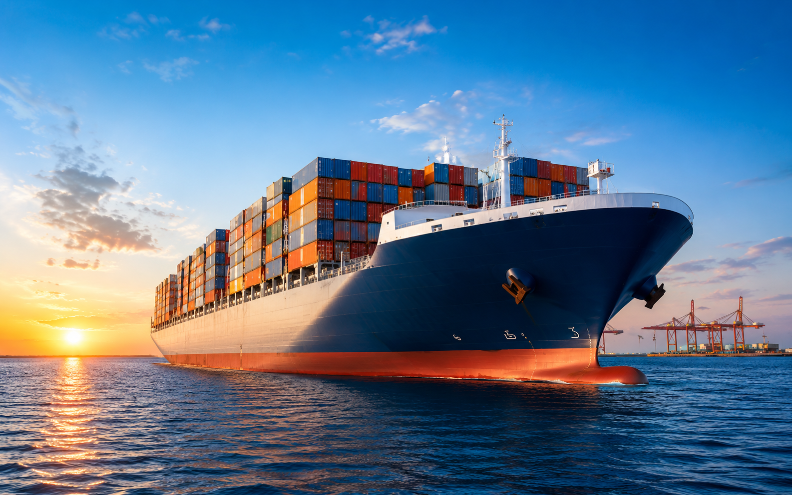 Cargo Ship Pricing Banner